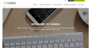 Oanda website