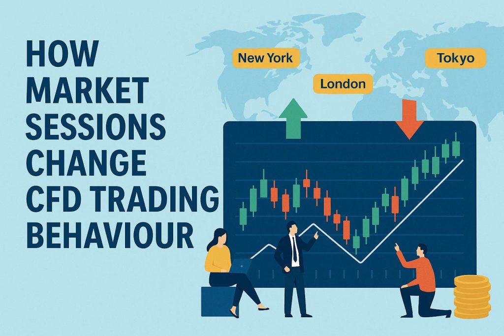 How market sessions change CFD trading behaviour