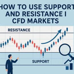 How to use support and resistance in CFD markets